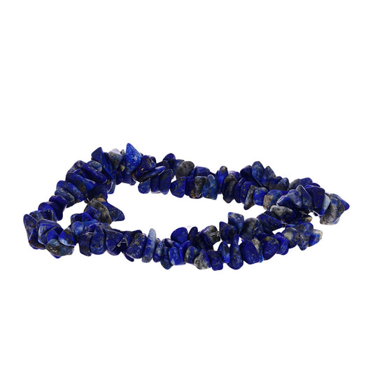 Zestaw bryłka z lapisem lazuli ( Naszyjnik+Bransoletka )