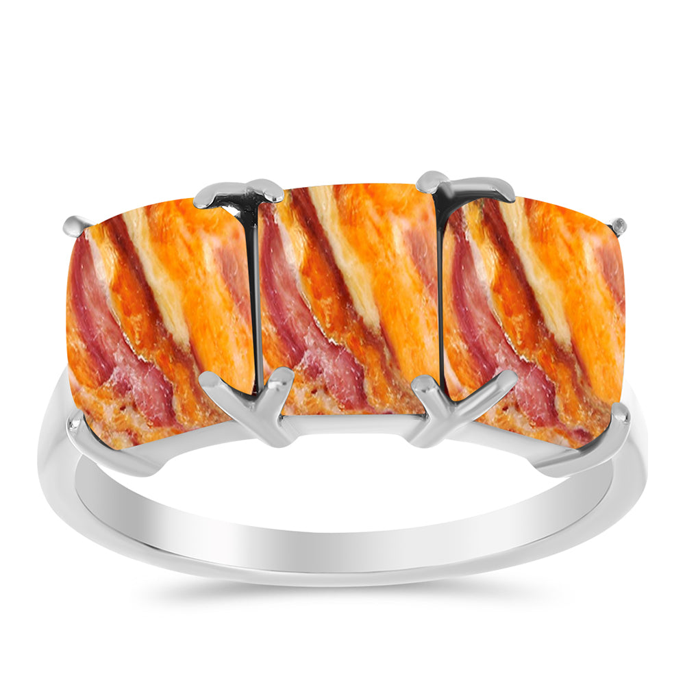 Pierścionek ze srebra próby 925 z muszlą lwia łapa