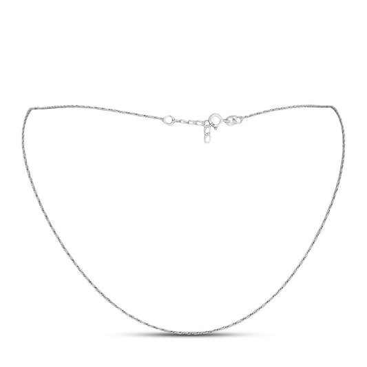 Łańcuszek ze srebra próby 925