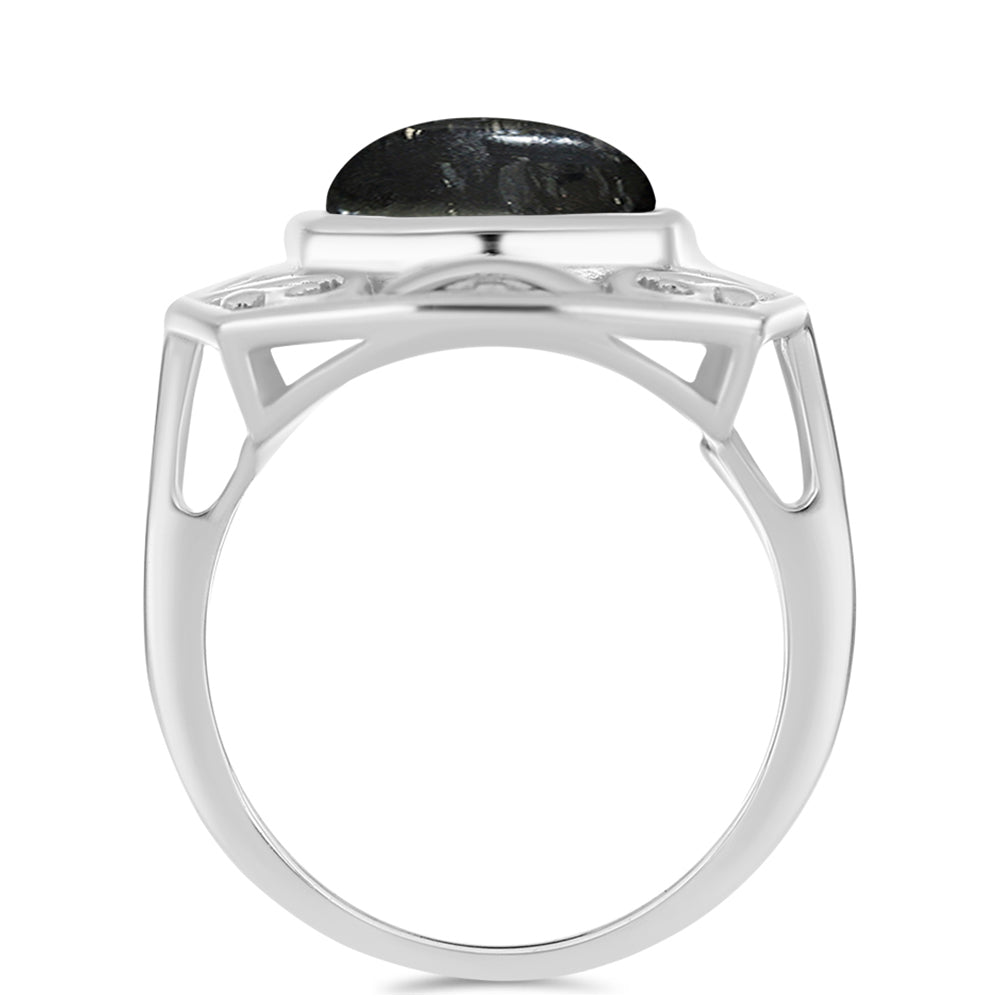 Pierścionek ze srebra próby 925 z jaspisem 2 