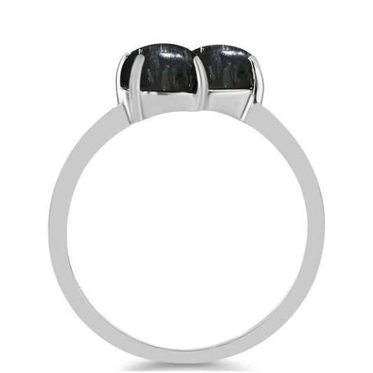 Pierścionek ze srebra próby 925 z jaspisem