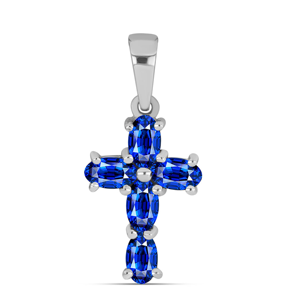 Zestaw ze srebra próbe 925 z australijskim niebieskim szafirem ( Kolczyki+Pierścionek +Zawieszka )