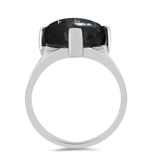 Pierścionek ze srebra próby 925 z jaspisem