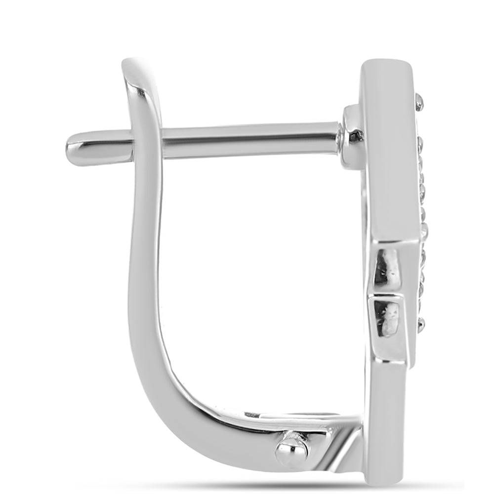 Kolczyki ze srebra próbe 925 z imperialnym żółtym topazem 2 