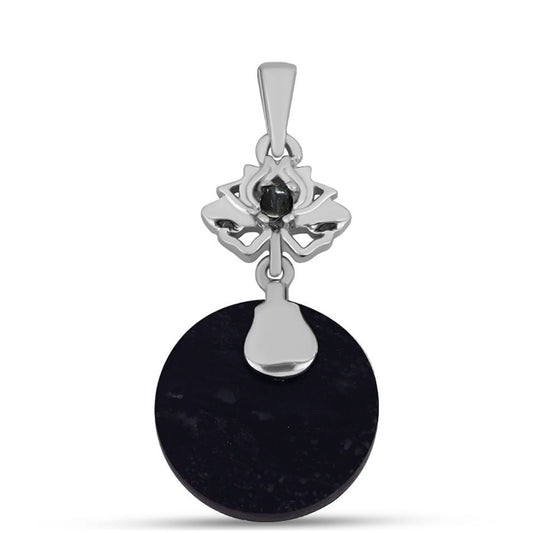 Zawieszka ze srebra próba 925 z jaspisem