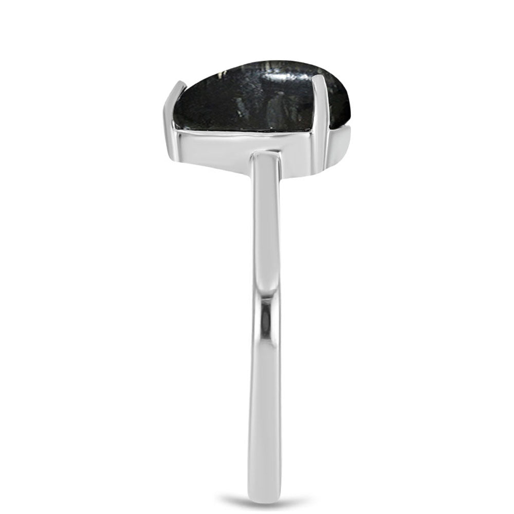 Pierścionek ze srebra próby 925 z jaspisem