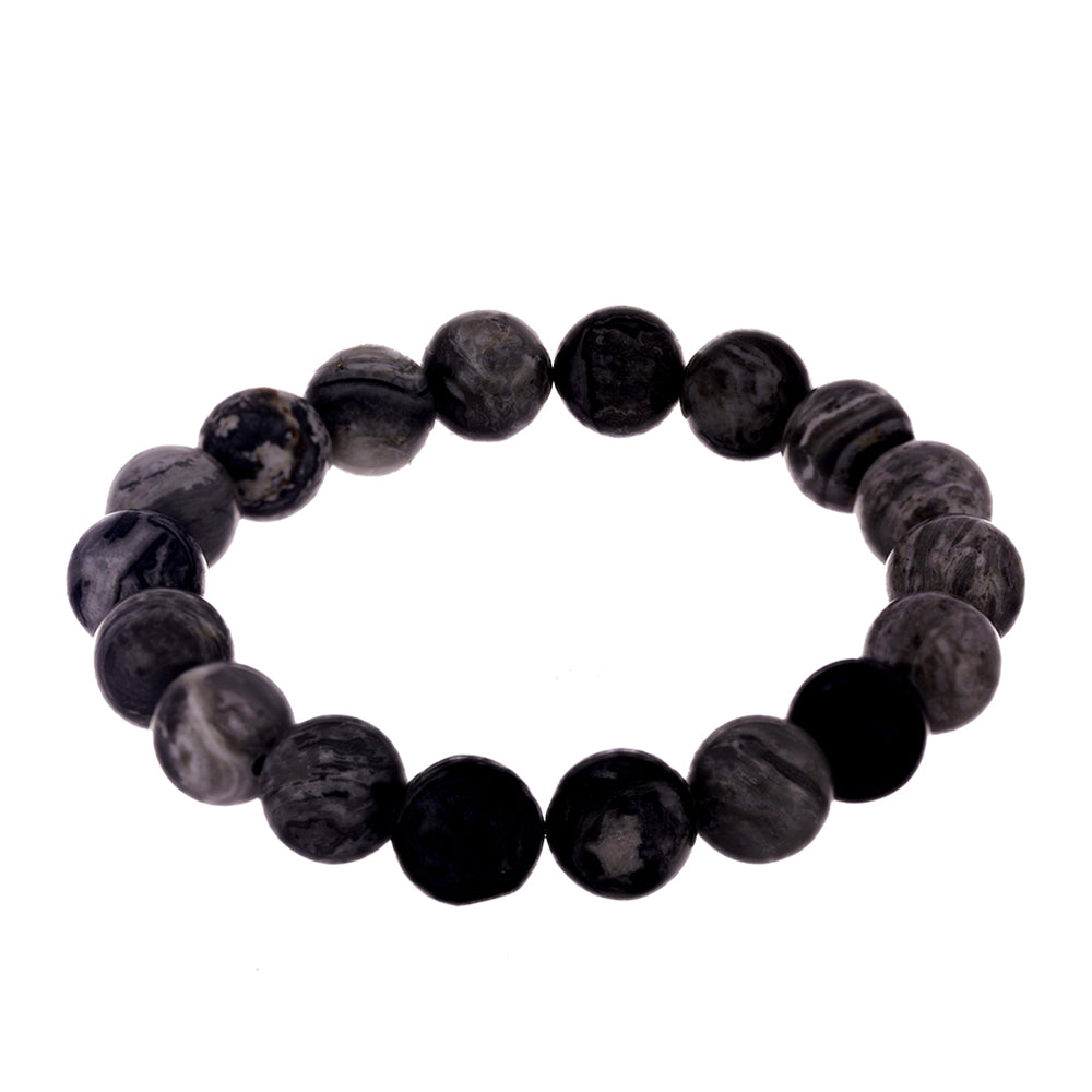 Bransoletka bryłka z jaspisem 1 