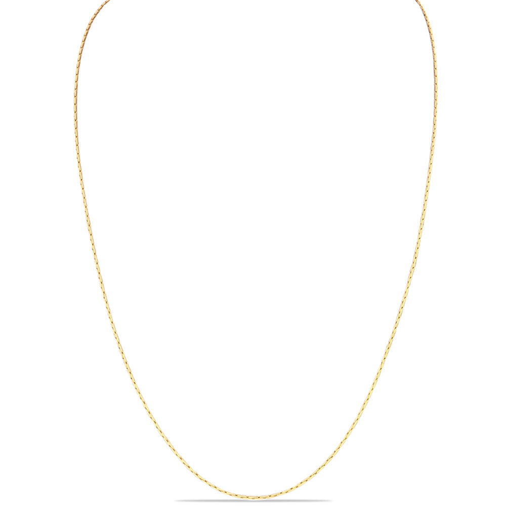 Łańcuszek srebrny pozłacany 1 