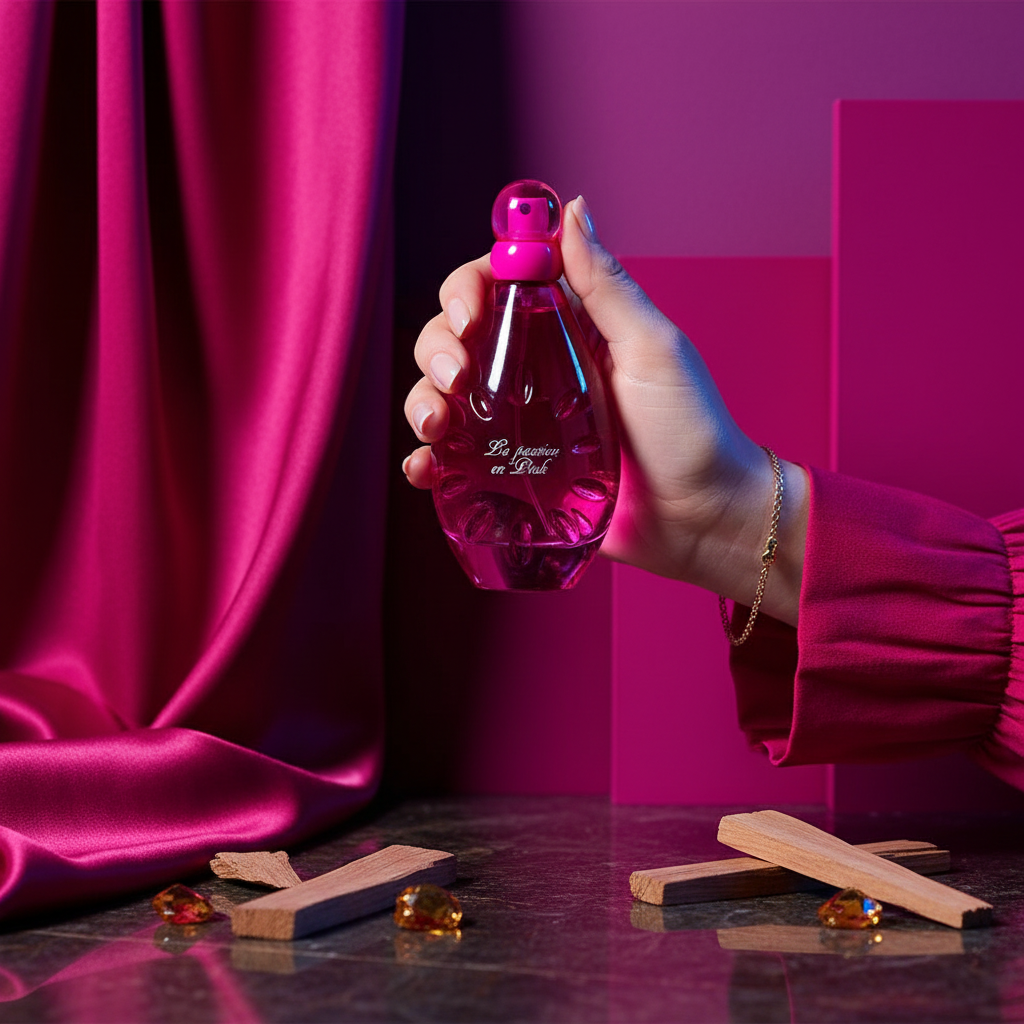 100 ml wody perfumowanej LA PASSION EN PINK kwiatowo-owocowy zapach dla kobiet 3 
