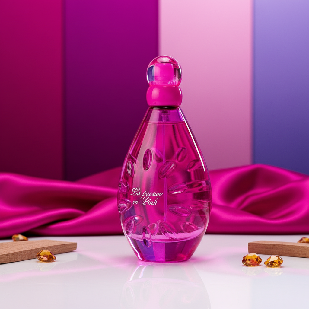 100 ml wody perfumowanej LA PASSION EN PINK kwiatowo-owocowy zapach dla kobiet