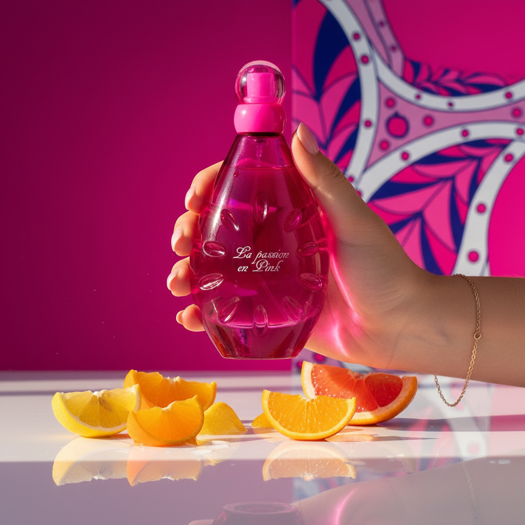 100 ml wody perfumowanej LA PASSION EN PINK kwiatowo-owocowy zapach dla kobiet