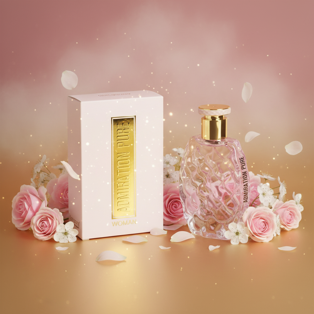 100 ml wody perfumowanej ADMIRATON PURE Kwiatowy zapach dla kobiet 2 