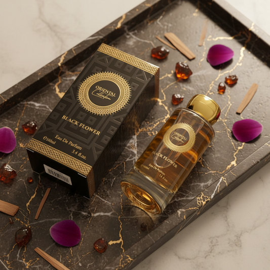 100 ml EDP BLACK FLOWER zmysłowy słodki ekscytujący zapach unisex