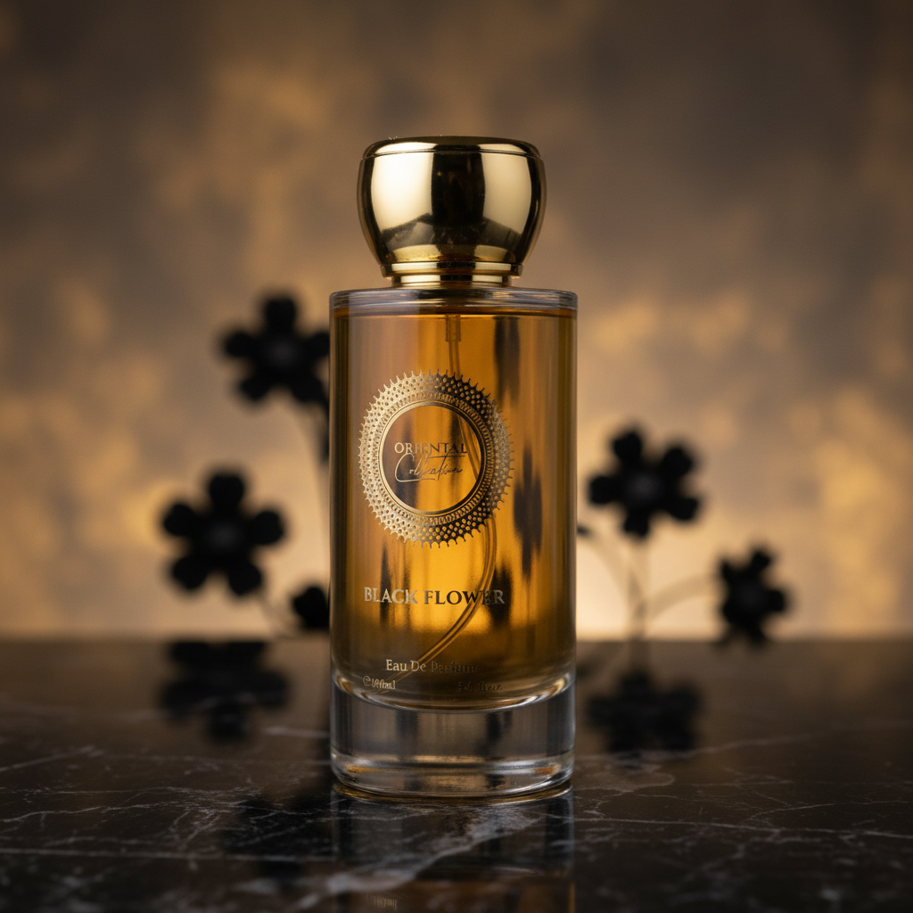 100 ml EDP BLACK FLOWER zmysłowy słodki ekscytujący zapach unisex