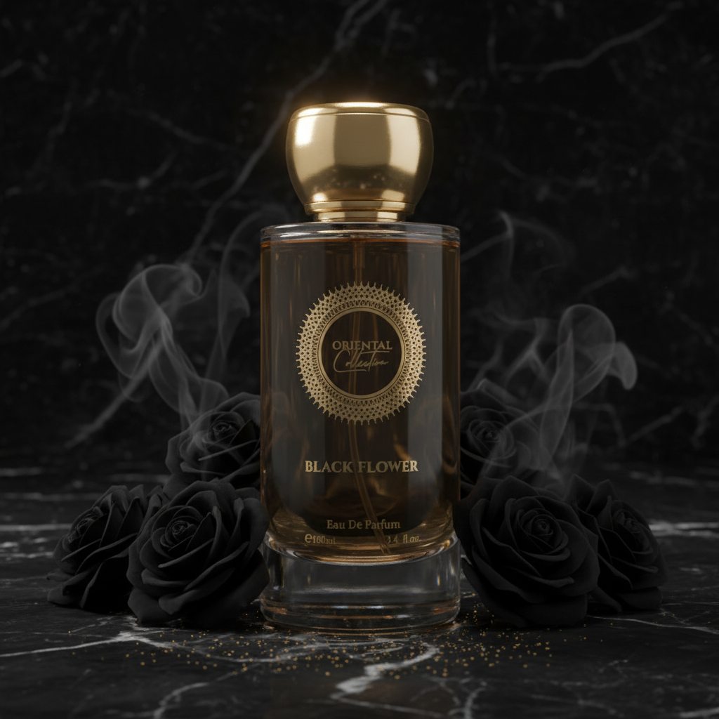 100 ml EDP BLACK FLOWER zmysłowy słodki ekscytujący zapach unisex