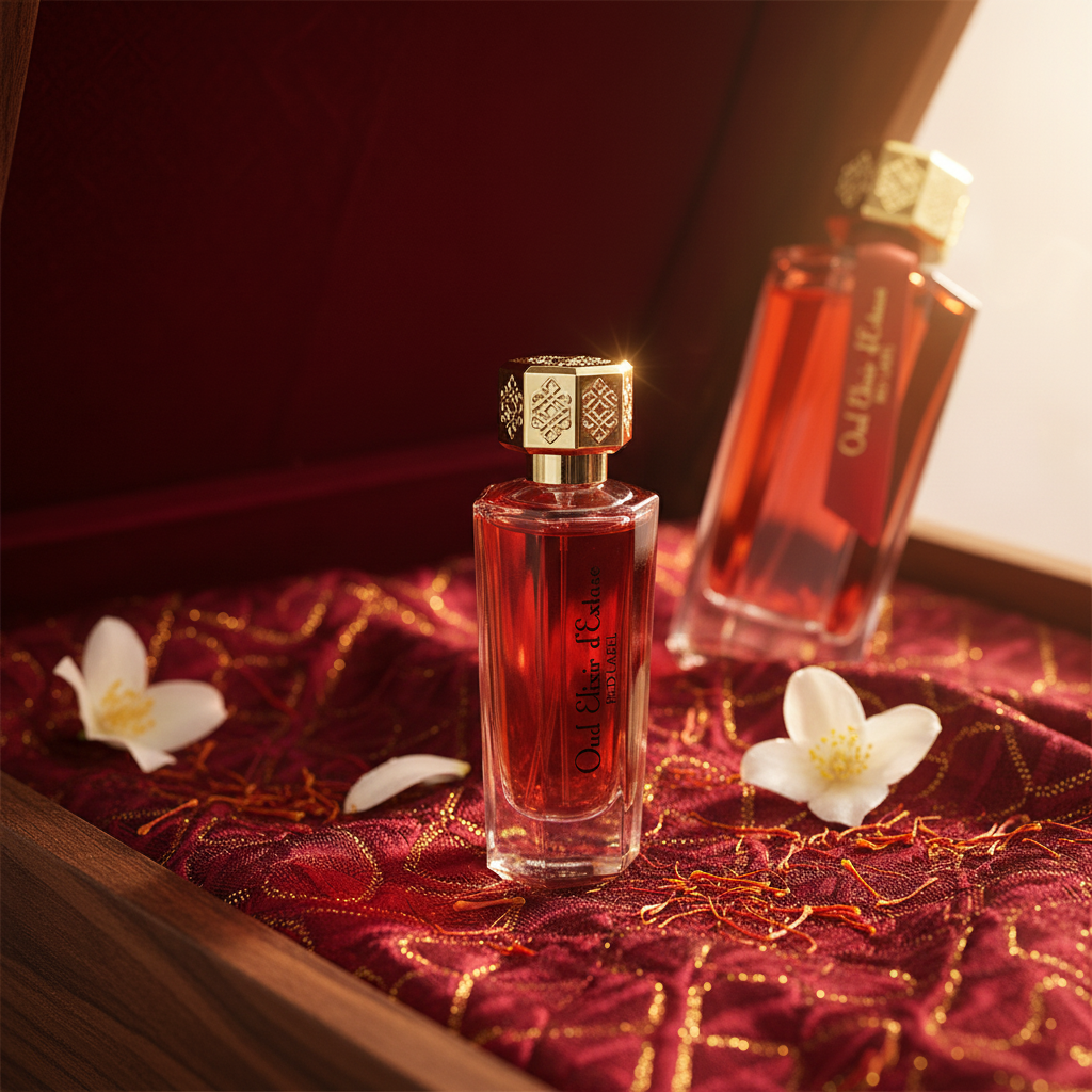 Linn Young EDP 100ml + 30ml "Oud Elixir Red" - Rodzaj bursztyn – kwiatowy