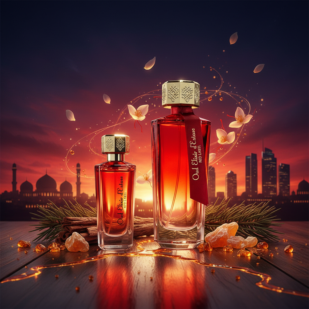 Linn Young EDP 100ml + 30ml "Oud Elixir Red" - Rodzaj bursztyn – kwiatowy 11 