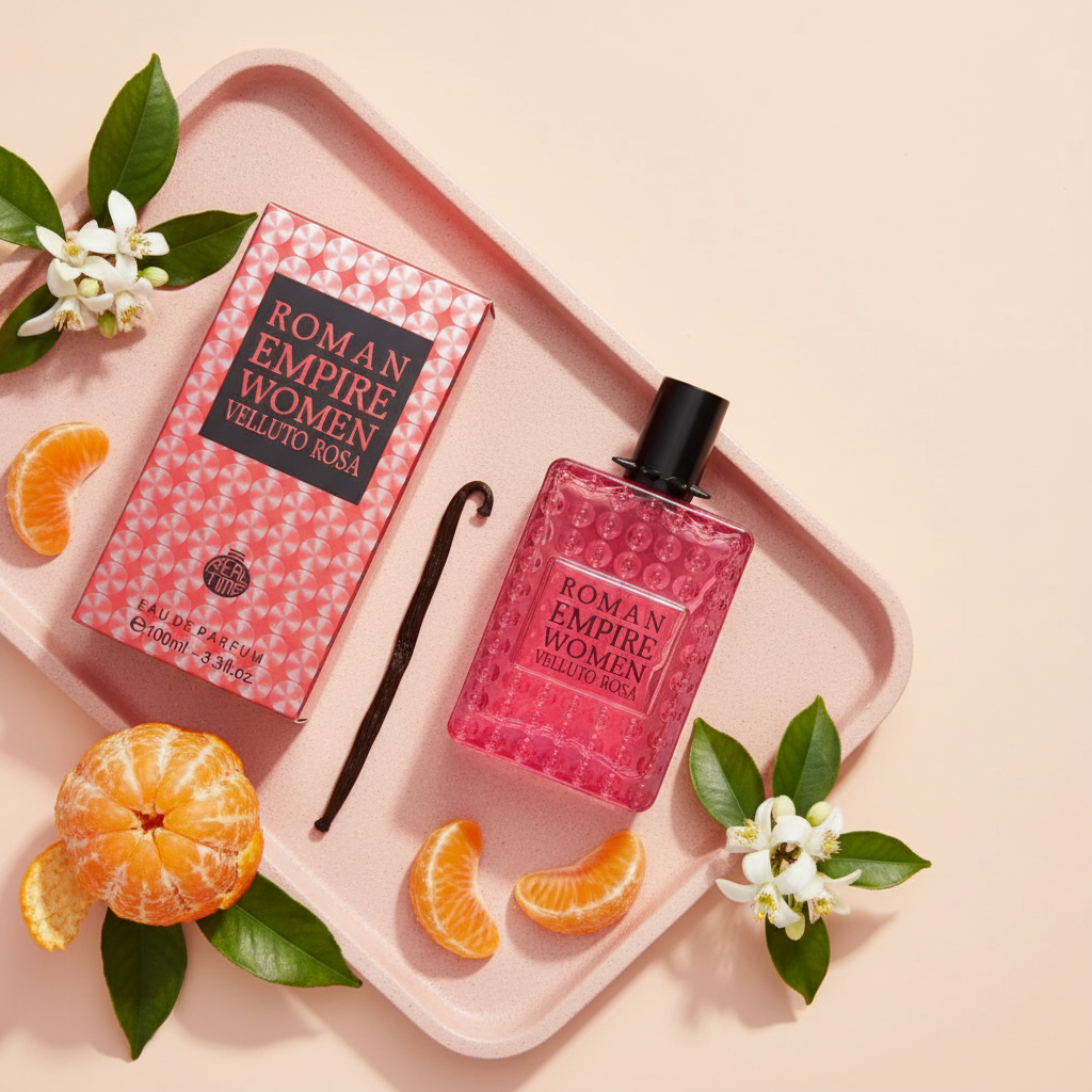 Woda perfumowana 100 ml „Roman Empire Velluto Rosa” – zapach orientalno-kwiatowy 3 