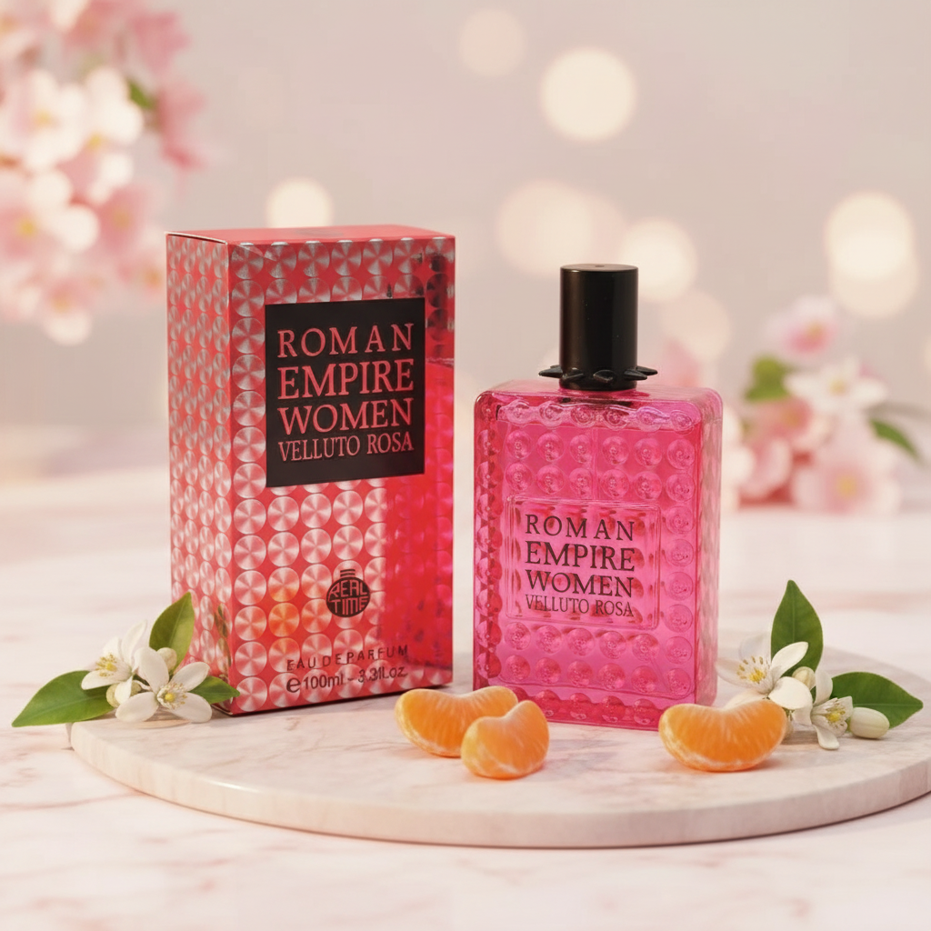 Woda perfumowana 100 ml „Roman Empire Velluto Rosa” – zapach orientalno-kwiatowy 1 