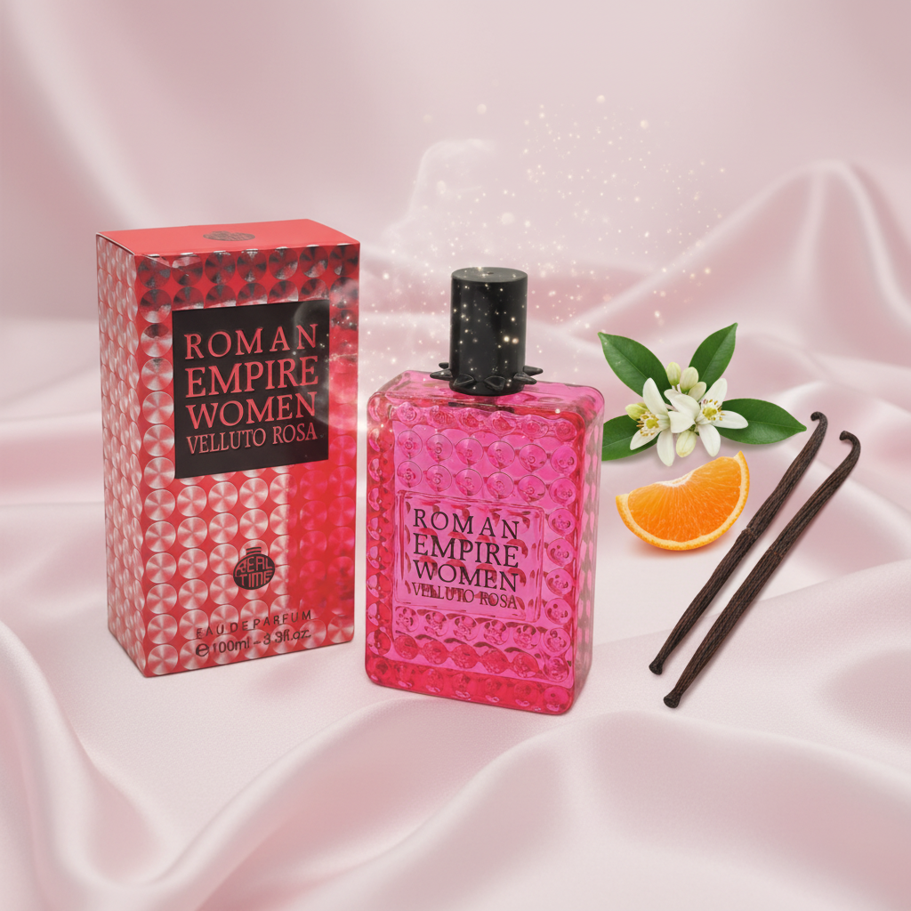 Woda perfumowana 100 ml „Roman Empire Velluto Rosa” – zapach orientalno-kwiatowy 6 