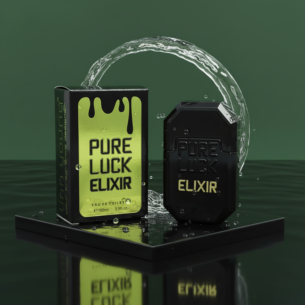 „Pure Luck Elixir” EDT 100ml– zapach drzewno-aromatyczny 8 