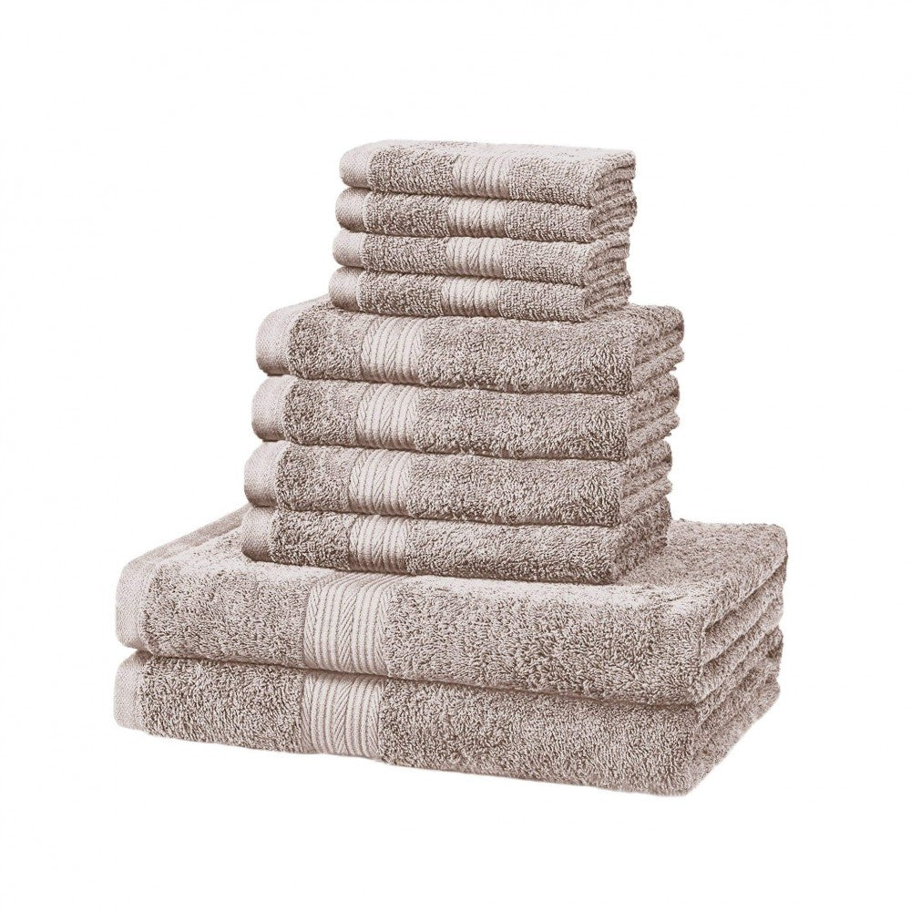 100% Bawełna Extra Miękki 10 szt. Zestaw ręczników, w super jasnych, wesołych kolorach
