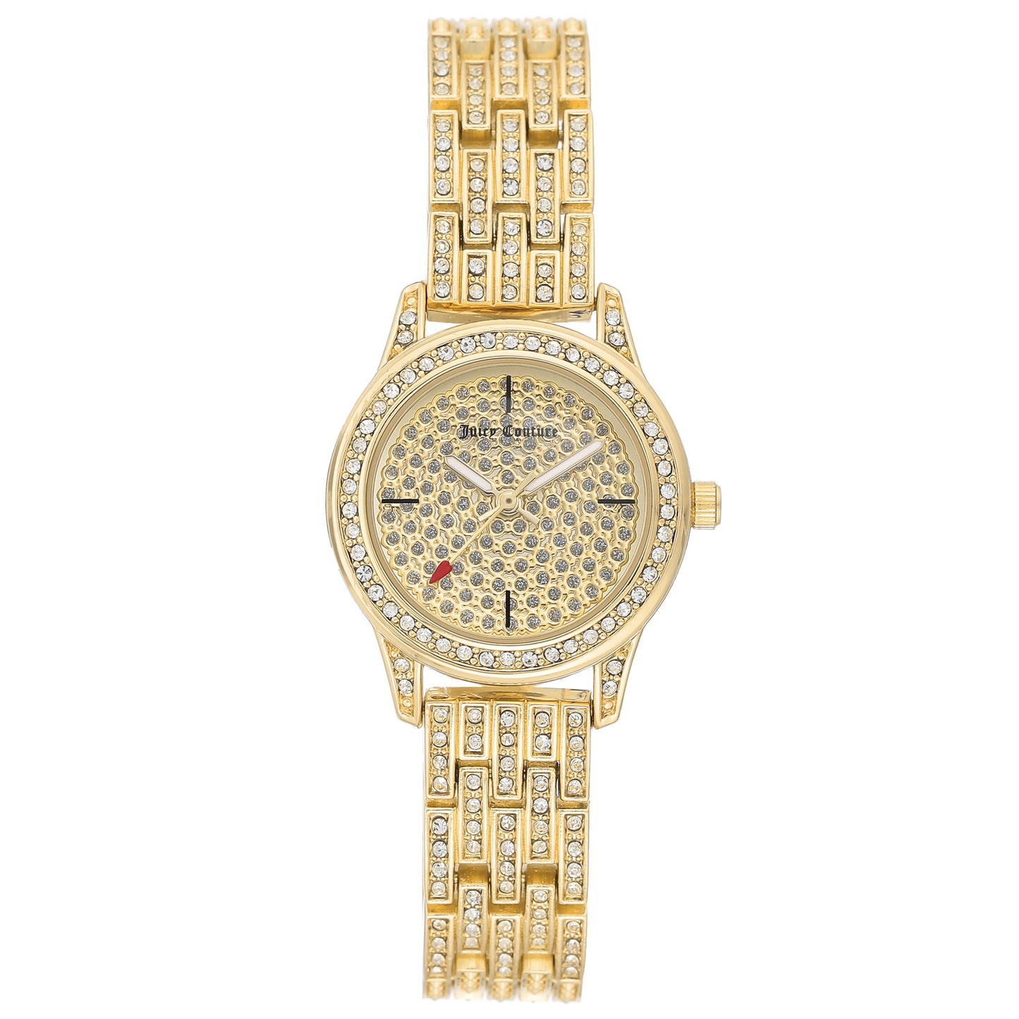 Złoty damski zegarek ze stali nierdzewnej Juicy Couture