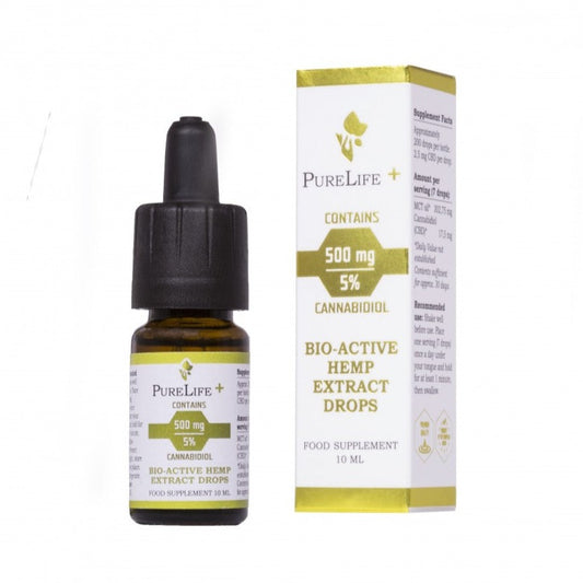 Pure Life + 500mg / 5% oleju CBD