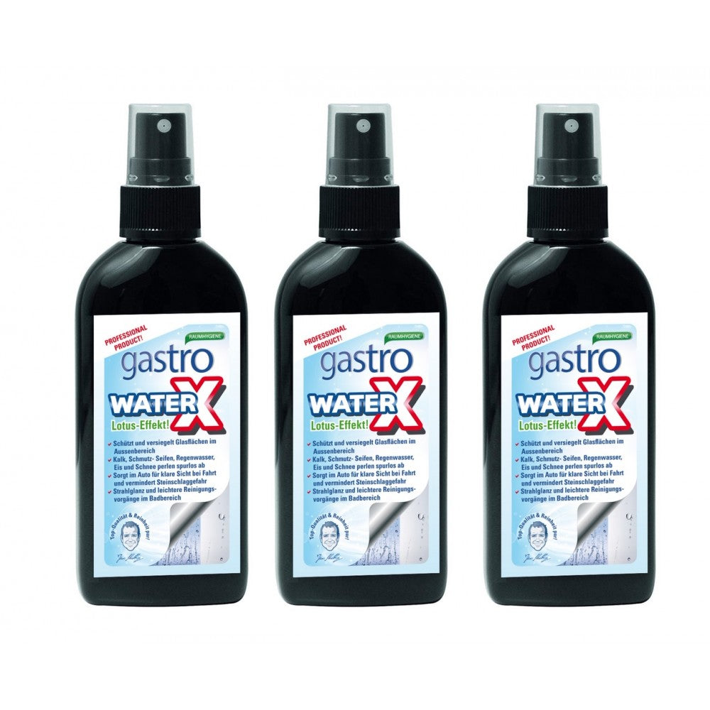 Gastro Water X Odplamiacz do szkła, 3x100ml