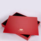 Emporia Czerwone „Velvet” Pudełko na Biżuterię z pokrywką