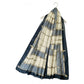 Szalik bawełniany, 85 cm x 180 cm, modna klamra do paska, wzorzysty, niebieski