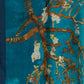 100% jedwabny szal, 90 cm x 180 cm, Van Gogh Kwitnący migdałowiec