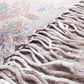 100% prawdziwy kaszmirowy szal Pashmina, 70 cm x 180 cm, Różowo- Biały