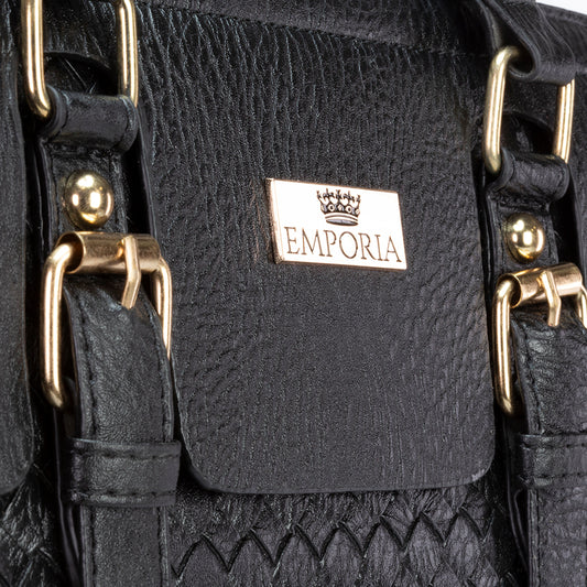 Kolekcja Zimowa Emporia 2023 - Triumph, 5-częściowy zestaw toreb; czarny