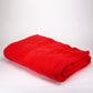 1 + 1 Prezent 3-częściowy zestaw ręczników 100% z mikrobawełny, 500 GSM, rubinowy