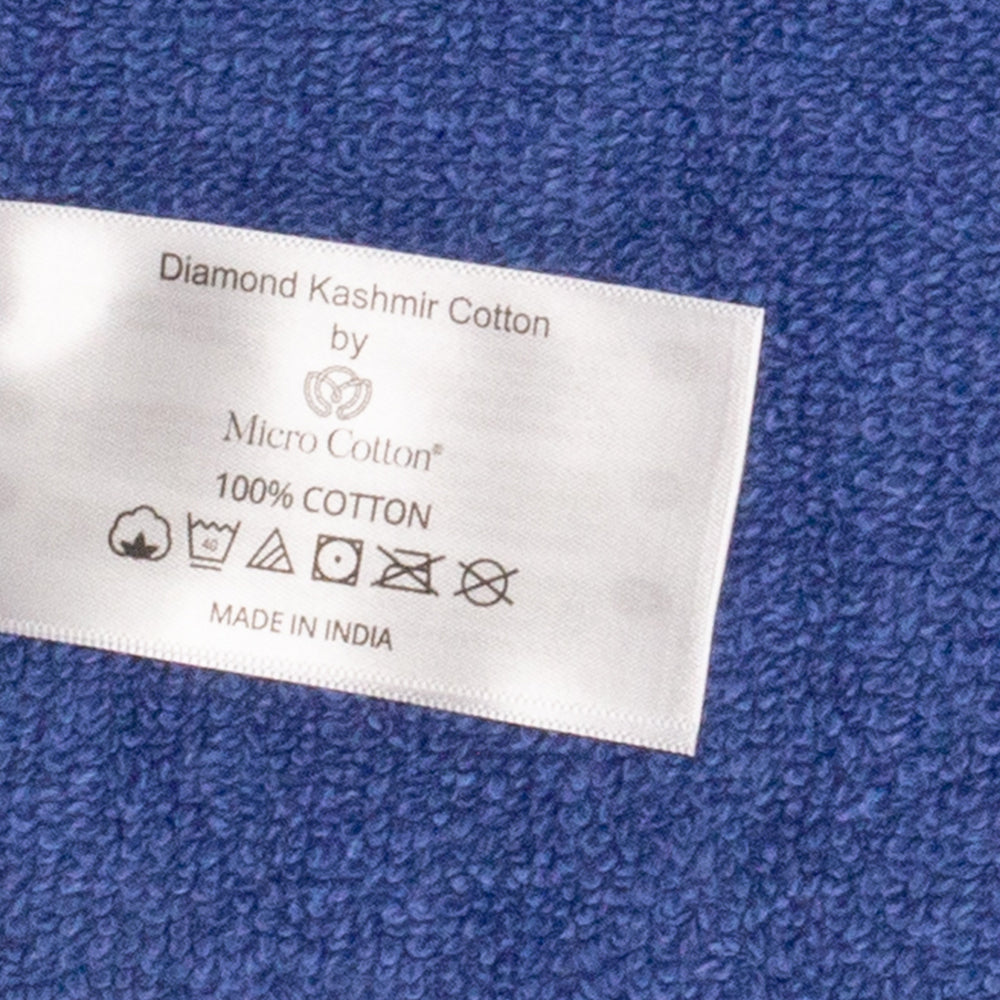 1 + 1 Prezent 3-częściowy zestaw ręczników 100% z mikrobawełny, 500 GSM, Ocean Blue