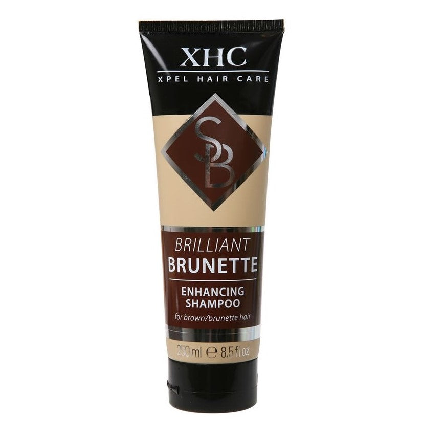 XHC Brunette Szampon do włosów naturalnych i farbowanych na brązowe włosy, pojemność 250 ml 1 