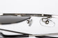 Emporia Italy - Seria Aviator "JUNGLE", polaryzacyjne okulary przeciwsłoneczne z twardym etui i ściereczką do czyszczenia, żółto-zielone szkła, złota oprawka