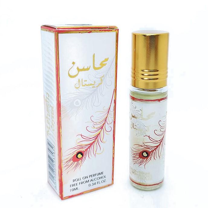 10 ml Olejek Perfumowany Mahasin Crystal Słodki kwiatowy zapach dla kobiet