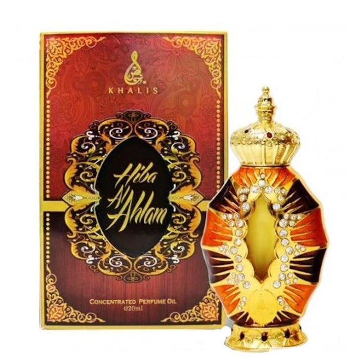 20 ml olejku perfumowanego Hiba Al Ahlam Słodki karmelowo-drzewny zapach dla kobiet