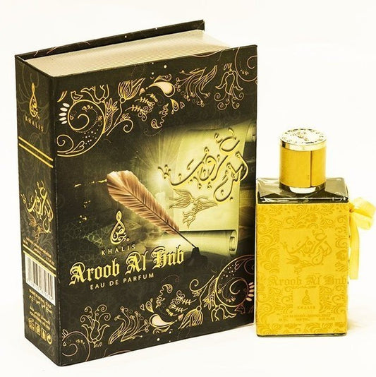 80 ml wody perfumowanej Aroob al Hub Sandałowy, owocowo- piżmowy zapach dla mężczyzn