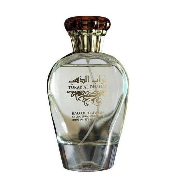100 ml Woda Perfumowana Turab Al Dhahab Orientalny,  słodko- ostry, piżmowy zapach dla mężczyzn