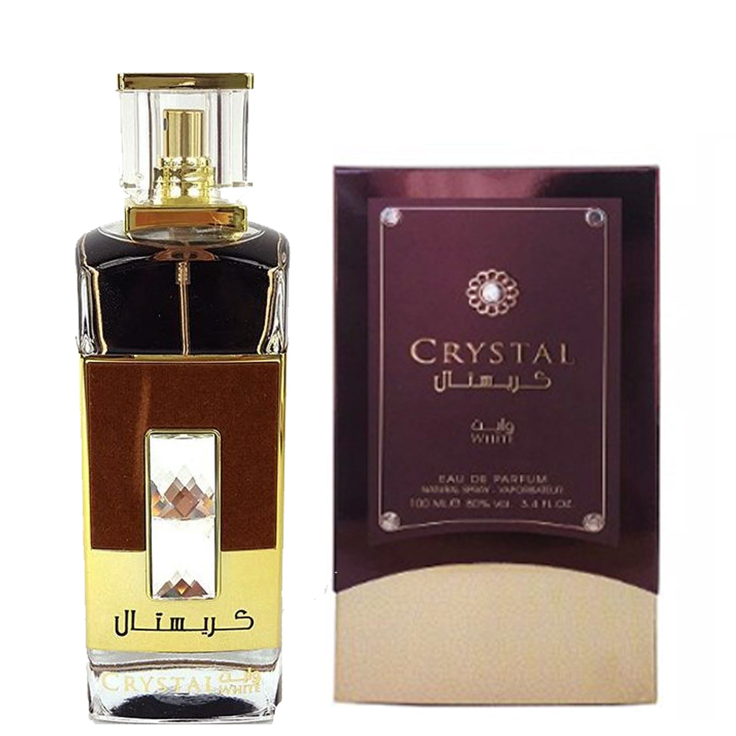 100 ml Woda Perfumowana Crystal White Drzewno- pudrowy zapach dla kobiet