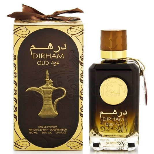 100 ml Woda Perfumowana Dirham Oud Drzewno- piżmowy zapach dla mężczyzn