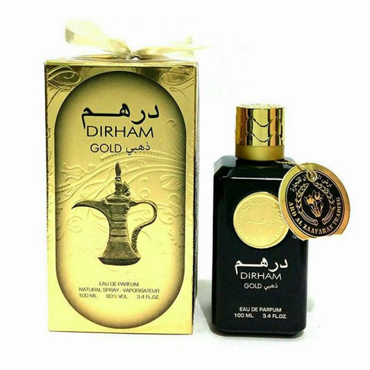 100 ml Woda Perfumowana Dirham Gold Orientalno- ostry zapach dla mężczyzn