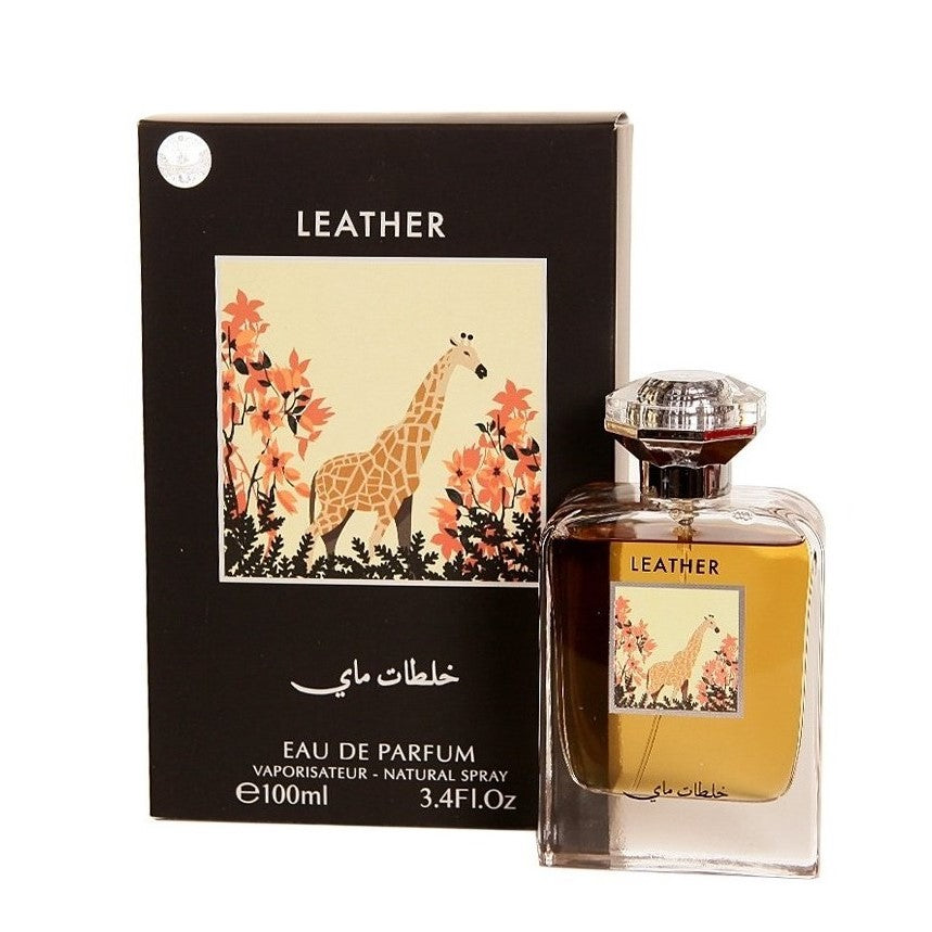 100 ml Woda Perfumowana Leather Sandałowy, ostro- piżmowy zapach dla mężczyzn 1 