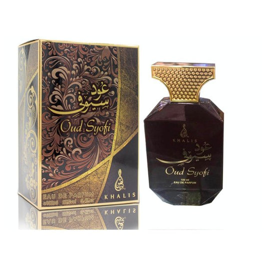 100 ml wody perfumowanej Oud Syofi Ostro- sandałowy zapach dla mężczyzn