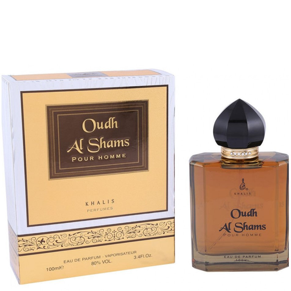 100 ml wody perfumowanej Oudh Al Shams Ostro- sandałowy zapach dla mężczyzn