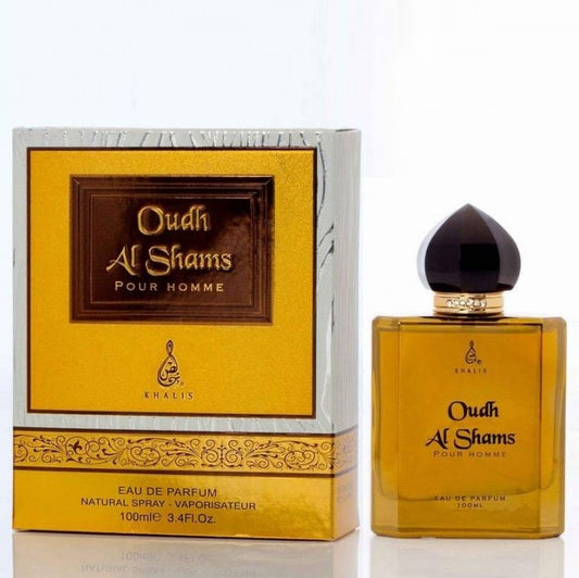 100 ml wody perfumowanej Oudh Al Shams Ostro- sandałowy zapach dla mężczyzn