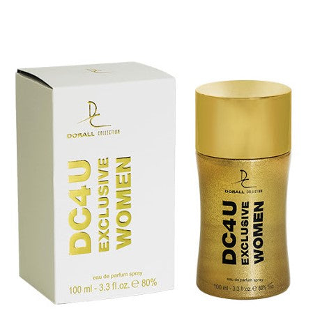 100 ml EDT DC 4 U Exclusive Drzewno- piżmowy zapach dla kobiet